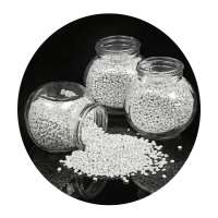 recycled pbt white pellet glass fiber gf20 plastic material virgin fr v0 grade pbt gf45 for lamp holder